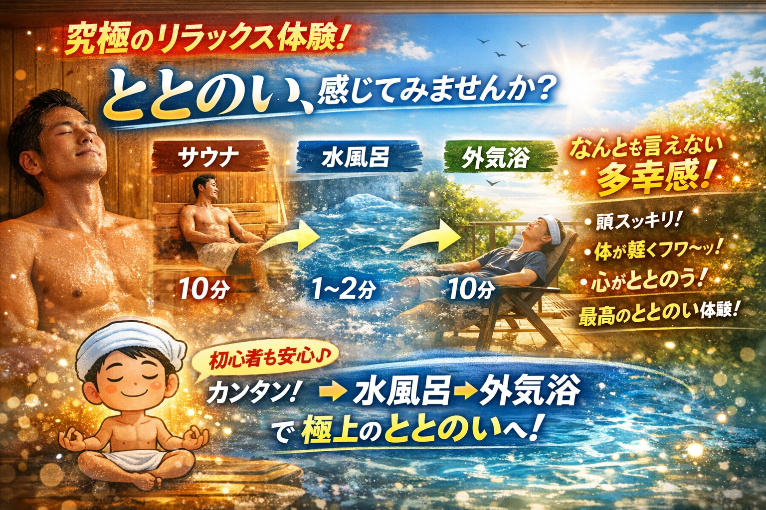 温浴施設の休憩スペースがリピート率を左右する｜ガーデンチェアで「また来たい」をつくる