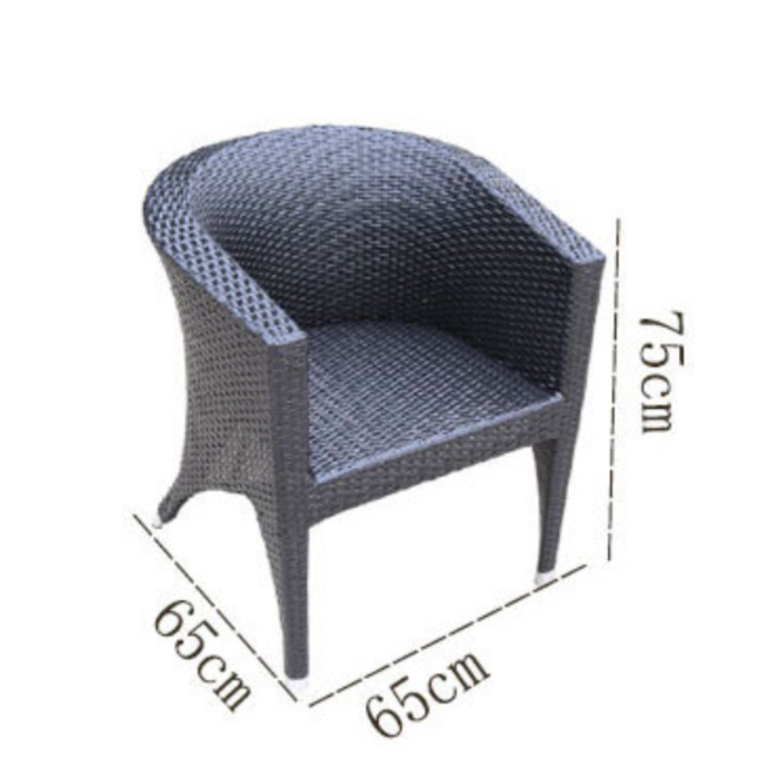 Reshare ガーデン サウナチェア  屋外椅子 ラタン001