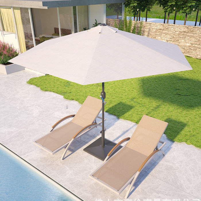 レンタル家具】Reshare リクライニング ガーデンチェア サン レンタル家具】Reshare リクライニング ガーデンチェア サン