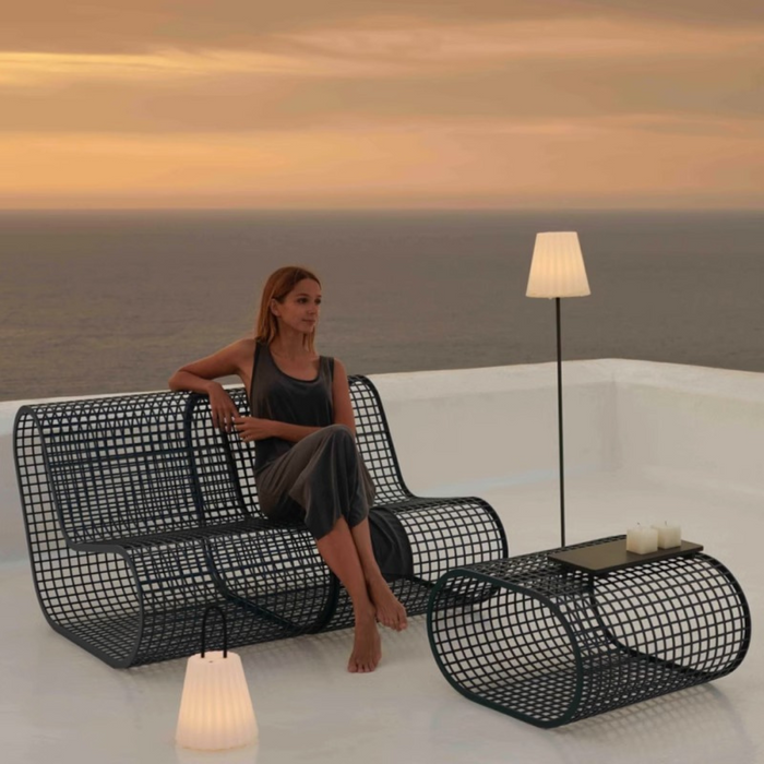Reshare　ガーデンソファセット　椅子４脚＋テーブル２台　00989