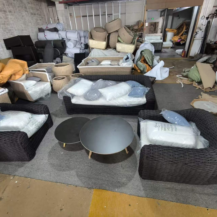 Reshare ガーデンソファーセット 00024　防水加工生地