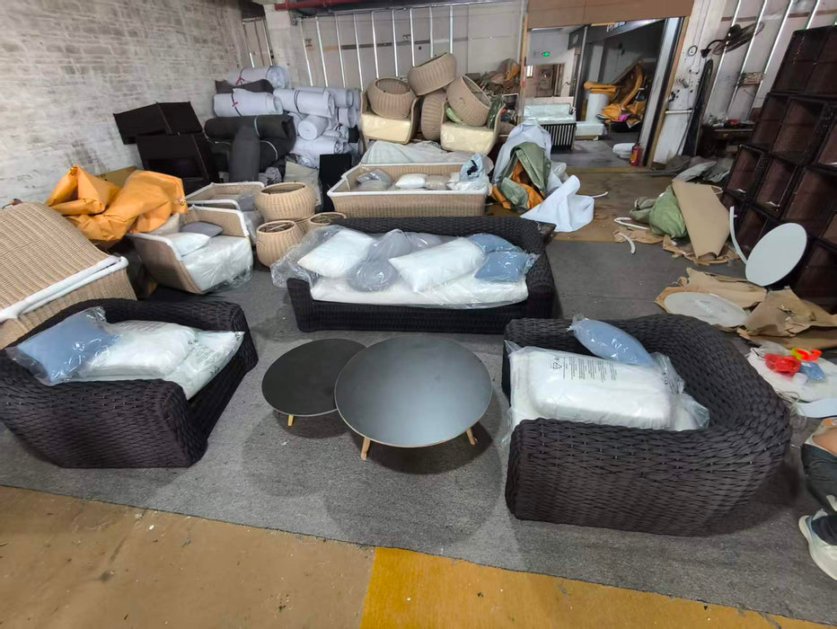 Reshare ガーデンソファーセット 00024　防水加工生地